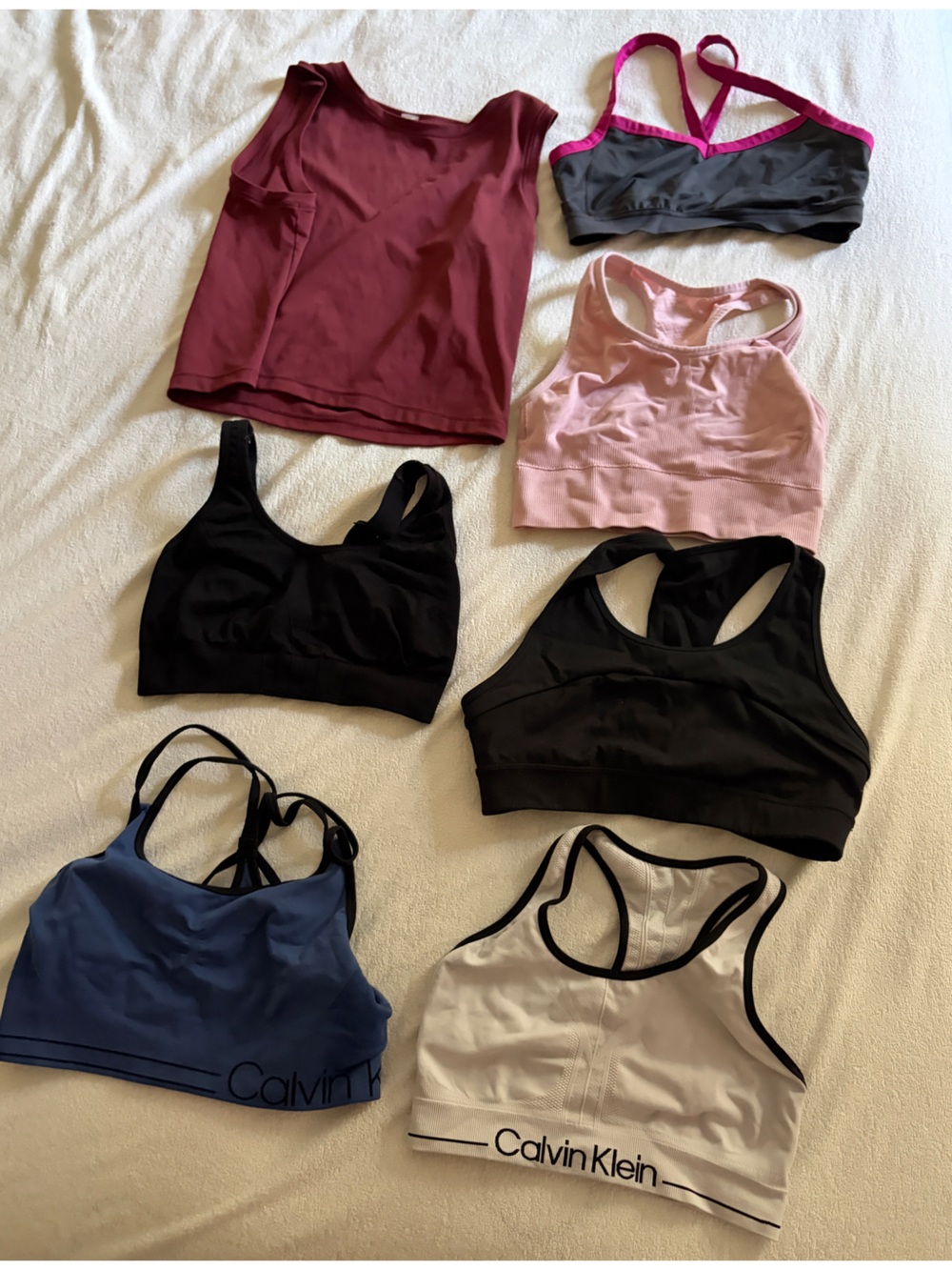 Bundle of Women’s size Medium sports bras